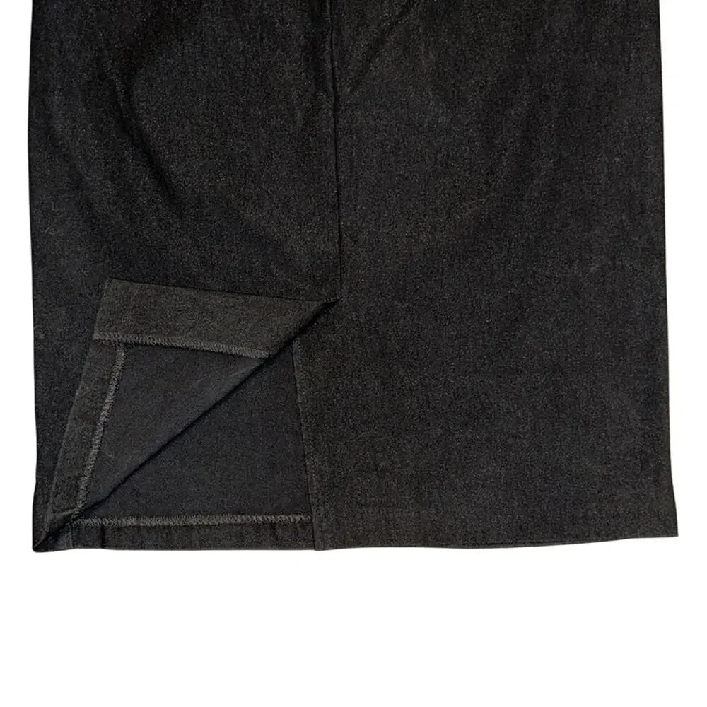 Black Skirt by Color Swatch for the office, Size 1X